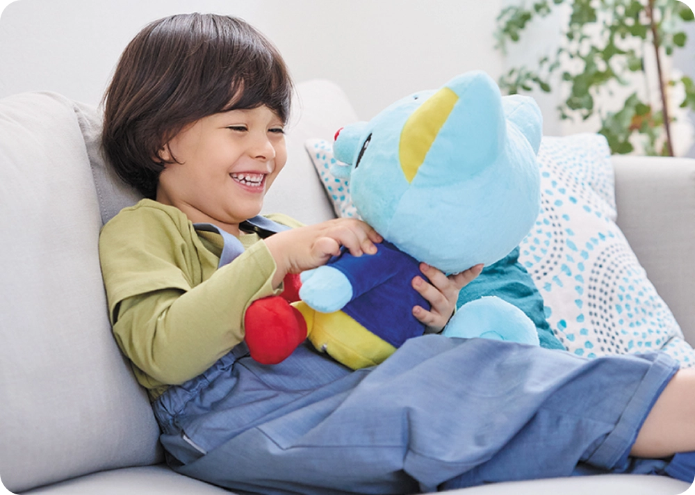 おしゃべりぬいぐるみ 遊戯イメージ