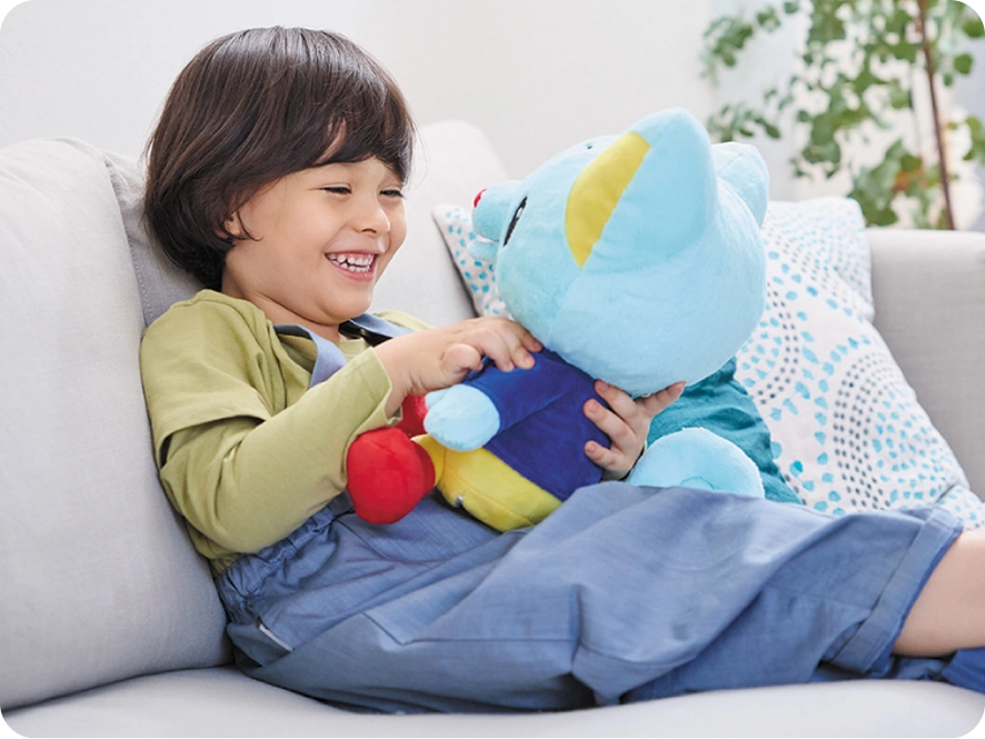 おしゃべりぬいぐるみ 遊戯イメージ